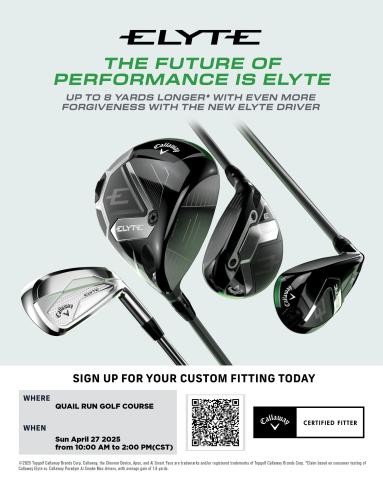Quail Run Golf Course EventPoster