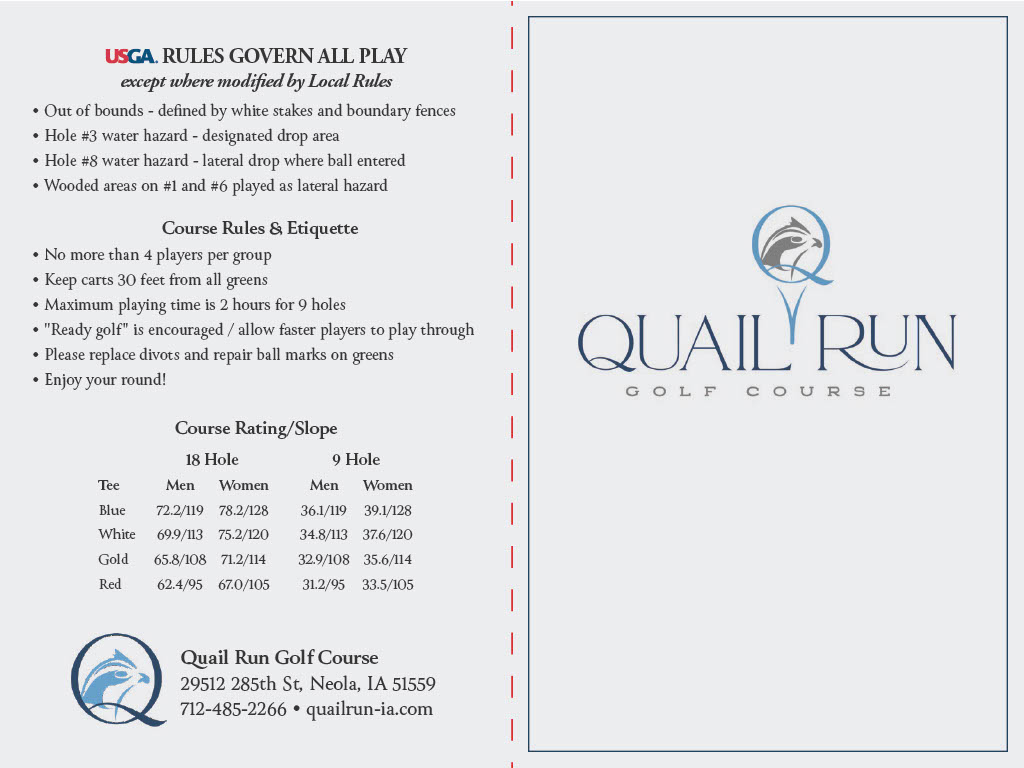 QR scorecard front